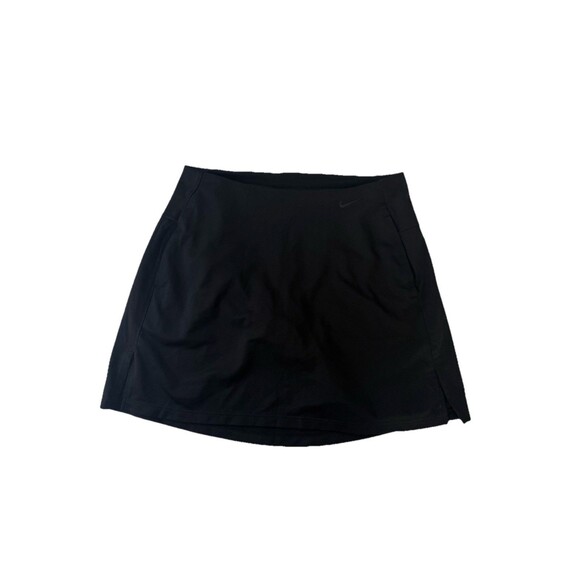 Nike Dri Fit 17" Golf Skirt skort Women Gridiron Medium standard fit black - Picture 1 of 15